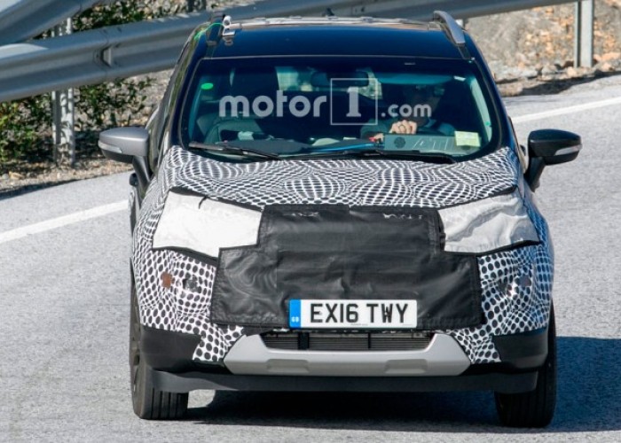 Ford EcoSport рестайлинг - первые фото