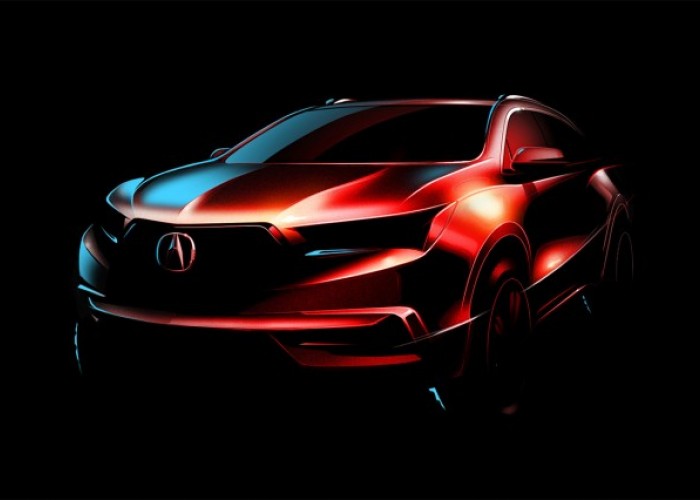 Новая Acura MDX.