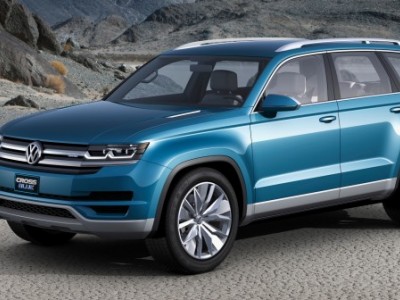 Семиместный кроссовер от Volkswagen проходит испытания высокогорными дорогами